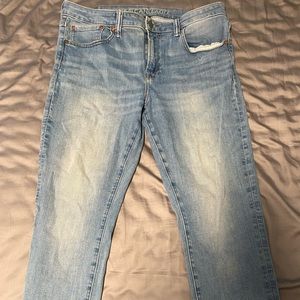 American Eagle Blue Skinny Jeans